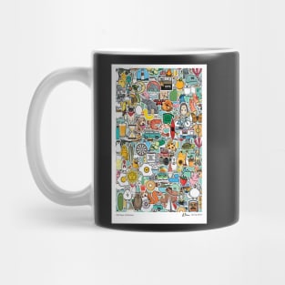 100 Days Poster Mug